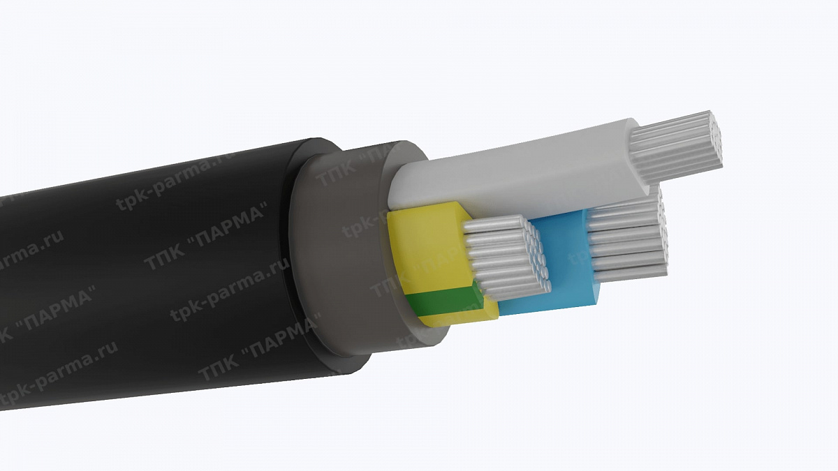 Фотография провода Кабель АВВГнг(A)-LS-ХЛ 3х185+1х95 - 1кВ