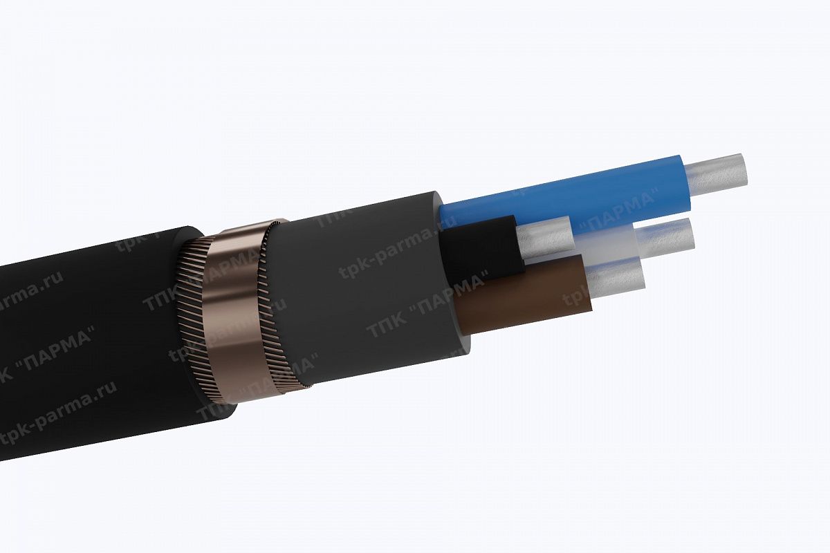 Фотография провода Кабель АВВГЭнг(A)-ХЛ 2х185 - 1кВ